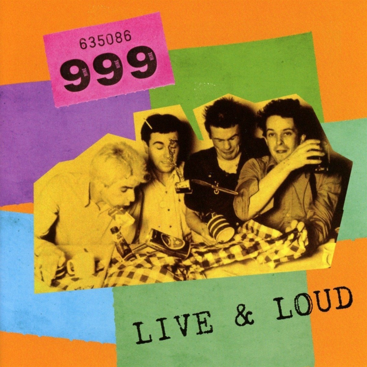 999 - Live And Loud (LP) 999