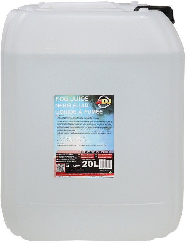 ADJ Fog juice 3 heavy - 20 Liter Náplně do výrobníků mlhy ADJ