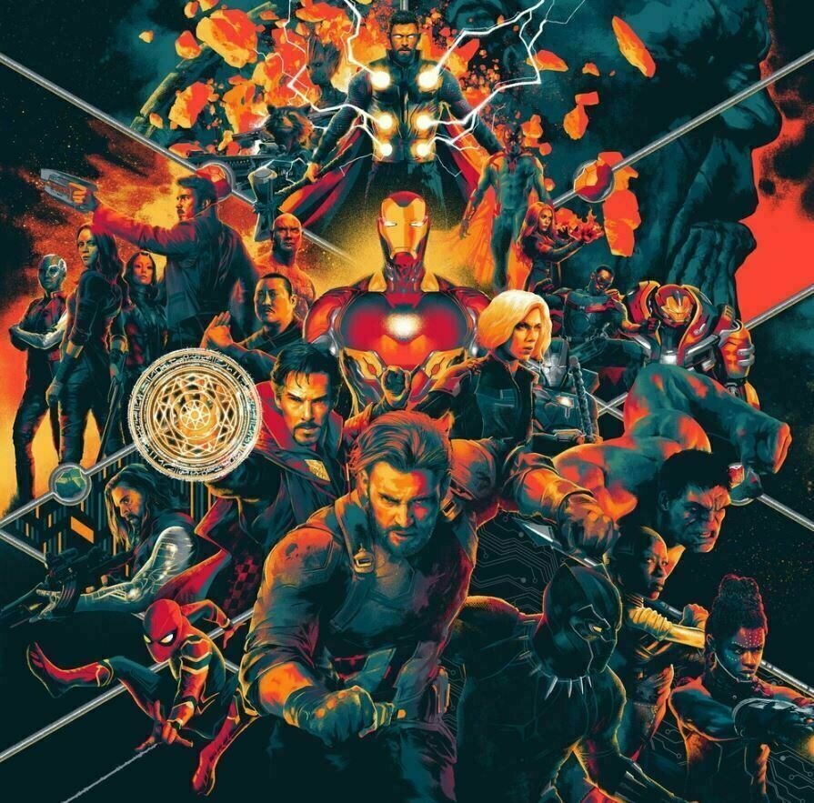 Alan Silvestri - Avengers: Infinity War (Red/Orange/Yellow Coloured) (3 LP) Alan Silvestri