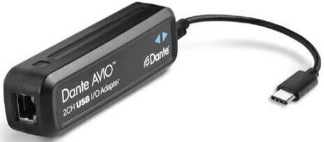 Audinate Dante AVIO USBC IO Adapter Audinate
