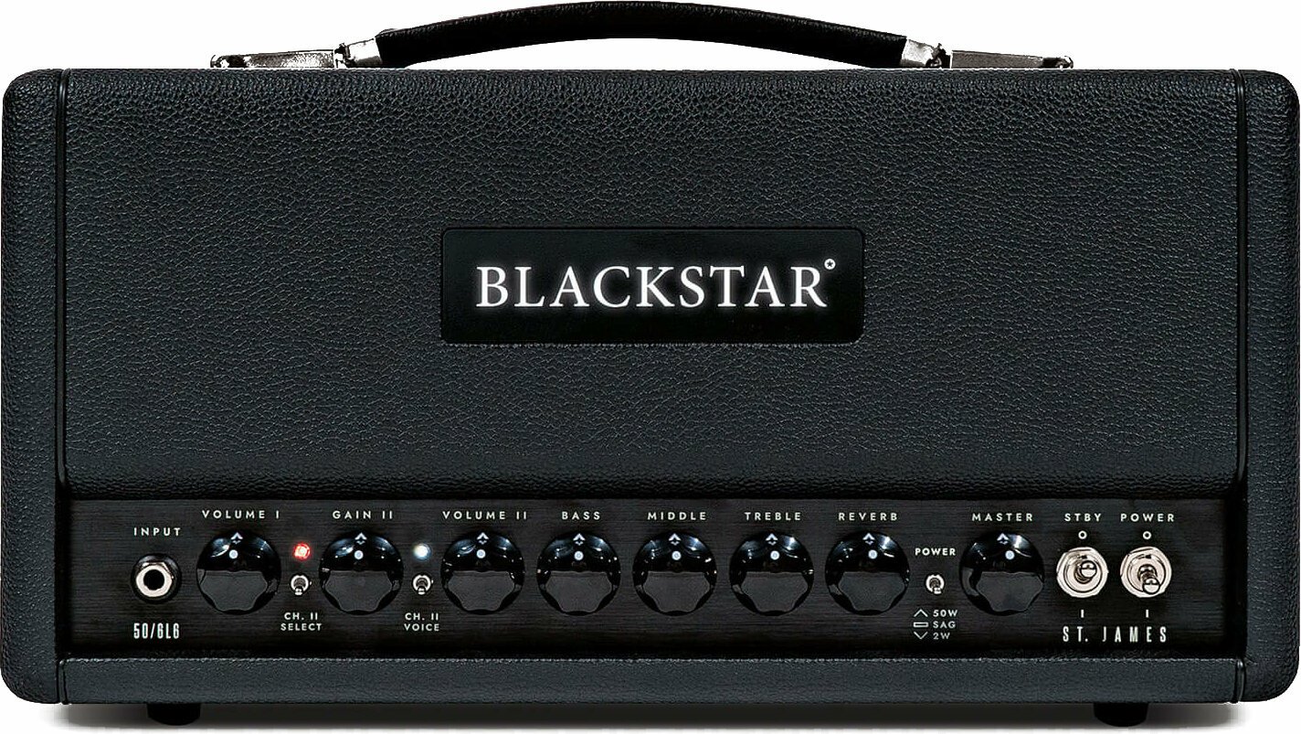 Blackstar St. James 50 6L6 H Black Blackstar