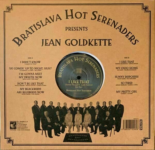 Bratislava Hot Serenaders - Presents Jean Goldkette (LP) Bratislava Hot Serenaders