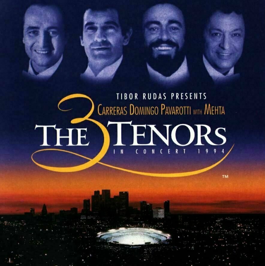 Carreras/Domingo/Pavarotti - Three Tenors Concert 1994 (LP) Carreras/Domingo/Pavarotti