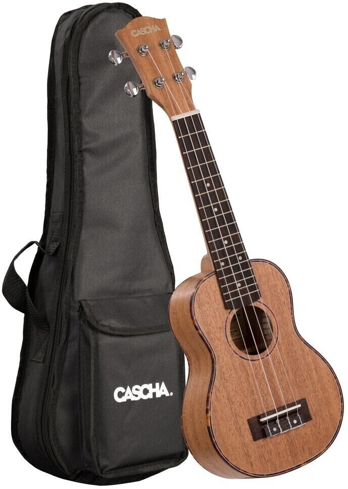 Cascha HH 2026 Premium Sopránové ukulele Natural Cascha