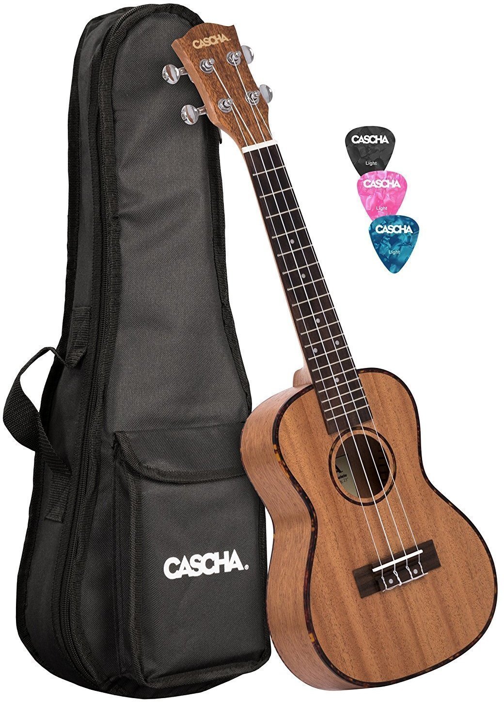 Cascha HH 2035 Premium Koncertní ukulele Natural Cascha