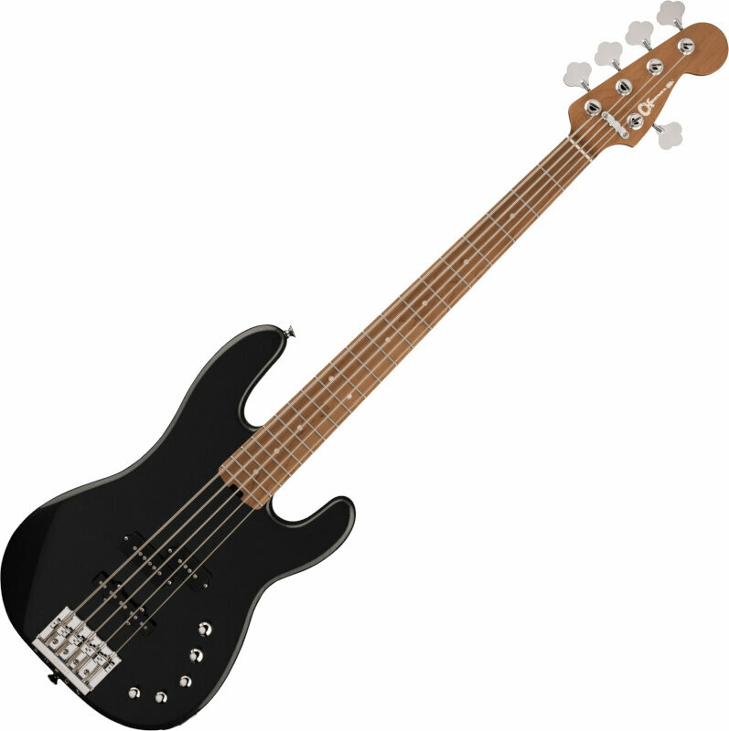 Charvel Pro-Mod San Dimas Bass PJ V Metallic Black Charvel