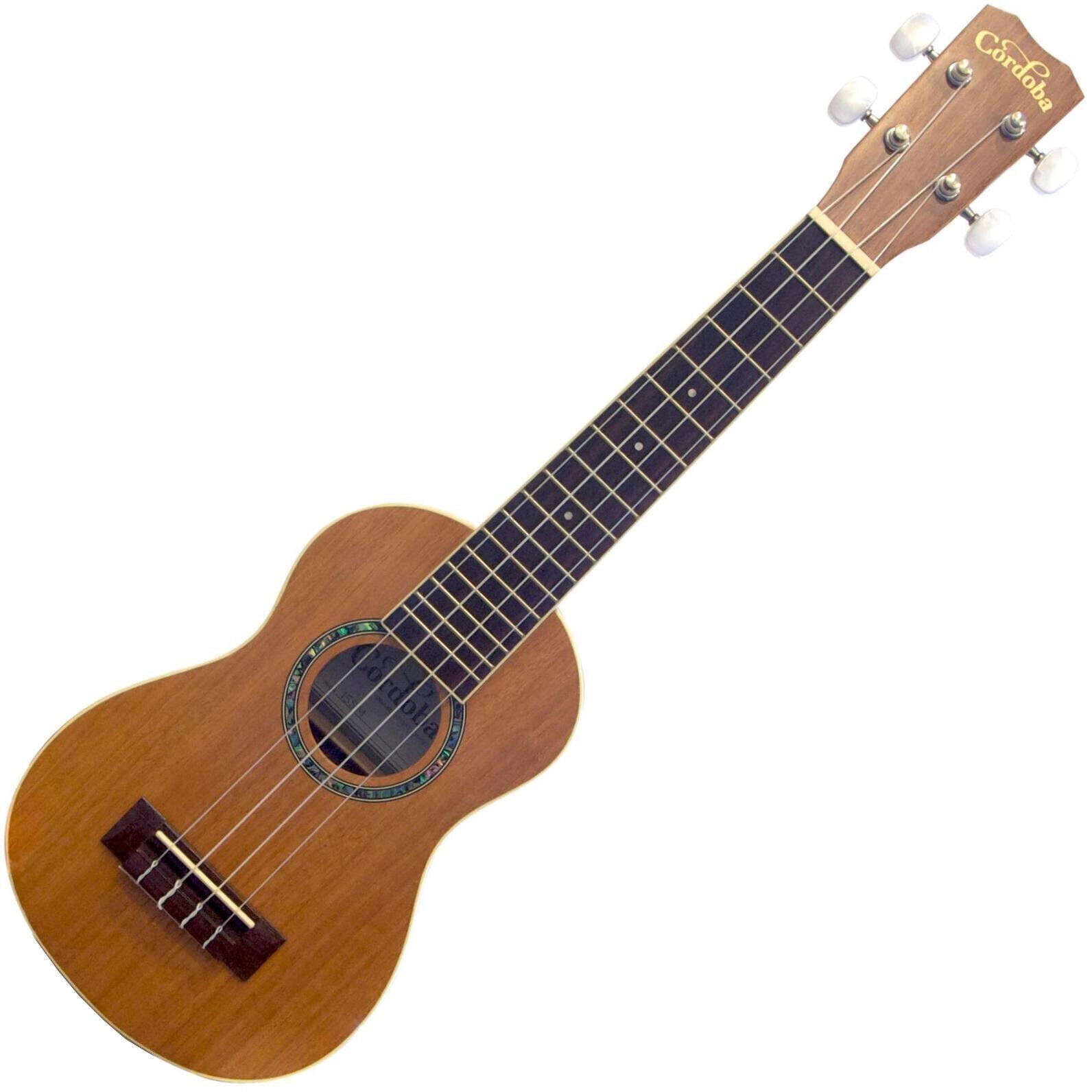 Cordoba 15SM Sopránové ukulele Natural Cordoba