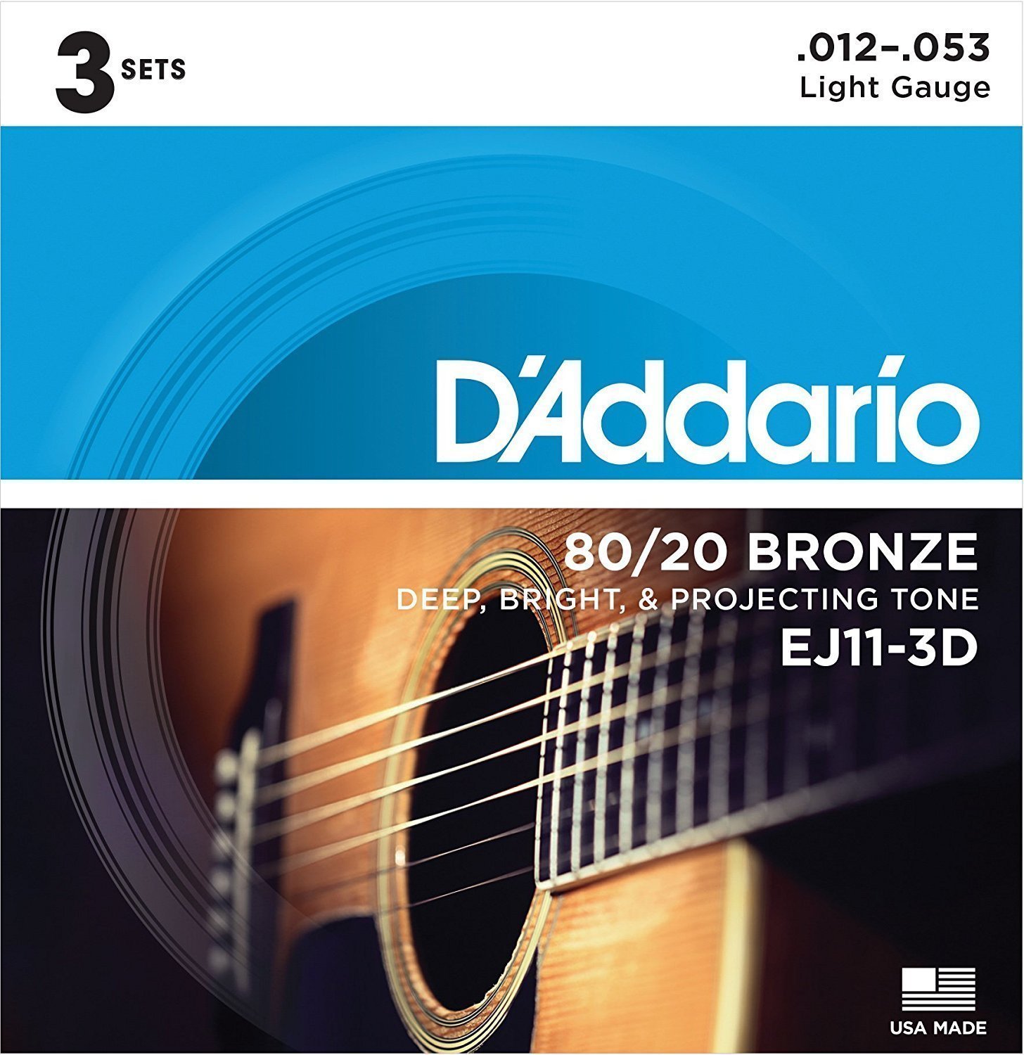 D'Addario EJ11-3D D'Addario