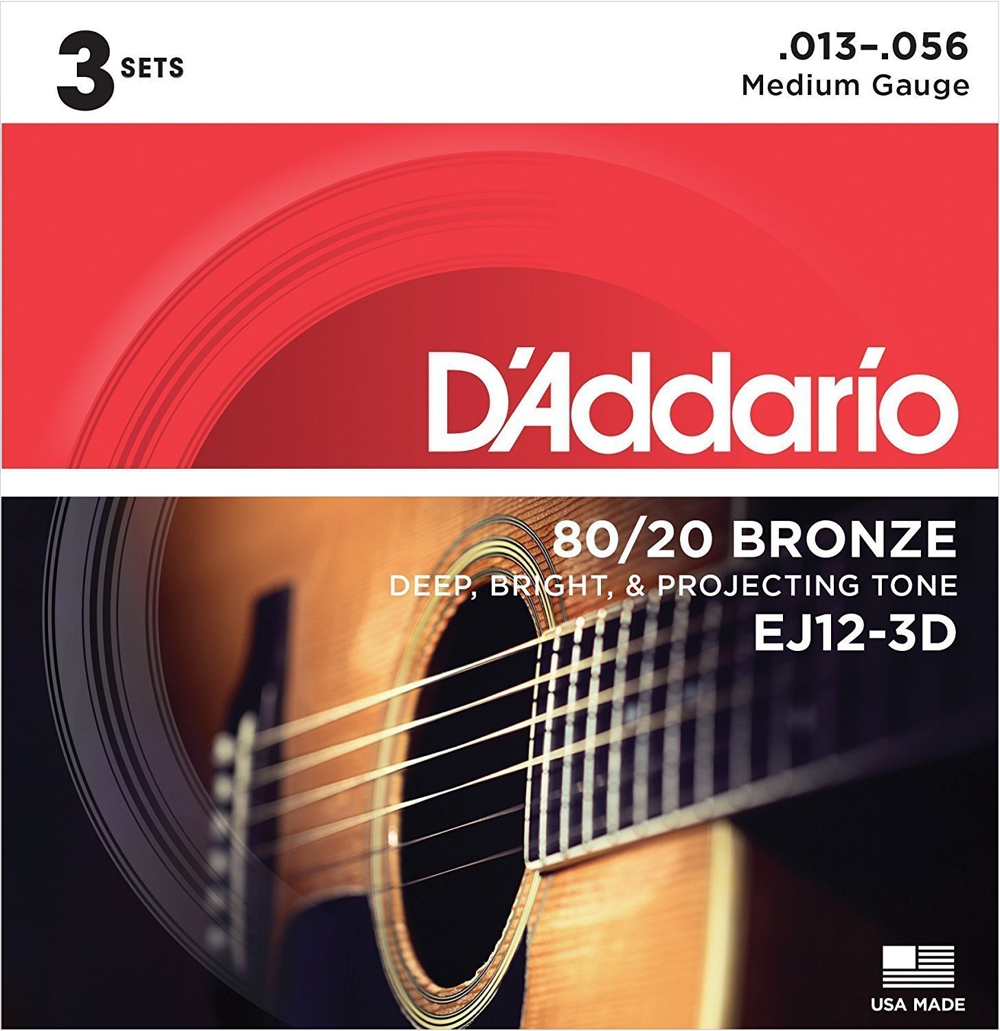 D'Addario EJ12-3D D'Addario