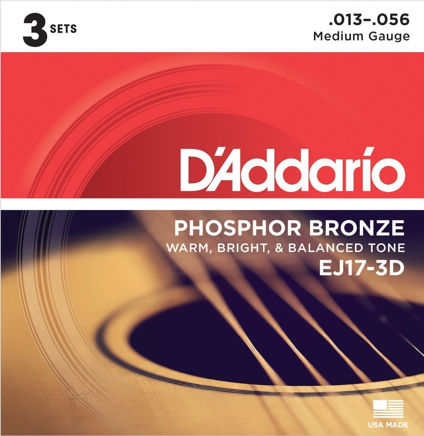 D'Addario EJ17-3D D'Addario