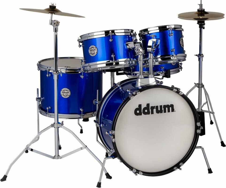 DDRUM D1 Jr 5-Piece Complete Drum Kit Dětská bicí souprava Modrá Cobalt Blue DDRUM