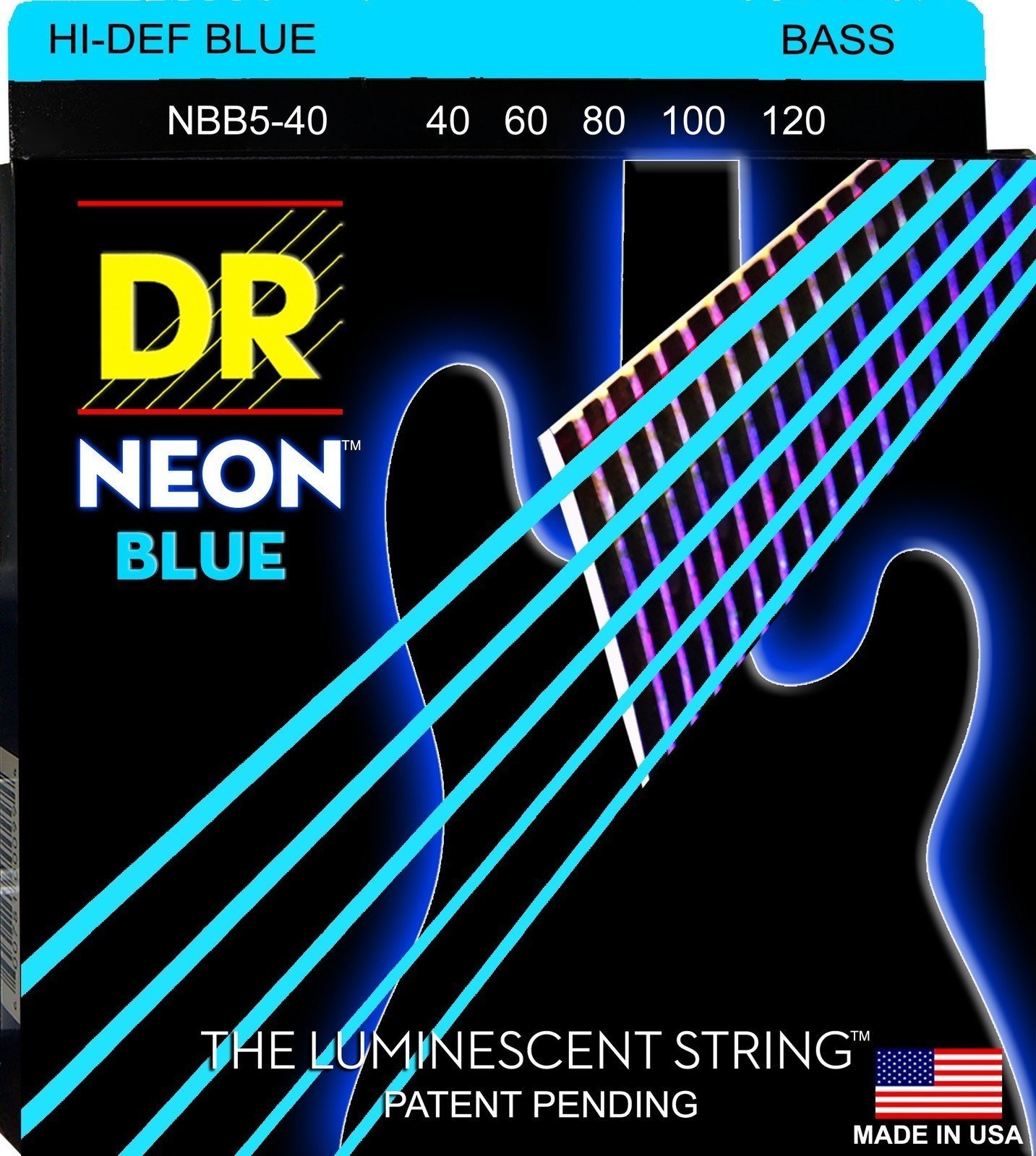 DR Strings NBB5-40 DR Strings
