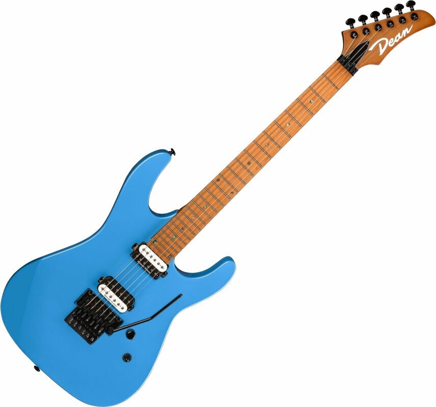 Dean Guitars MD 24 Floyd Roasted Maple Vintage Blue Dean Guitars