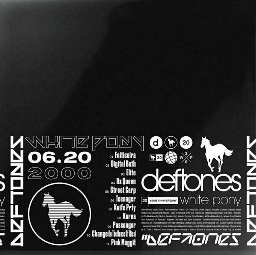 Deftones - White Pony (20th Anniversary Edition) (4 LP) Deftones