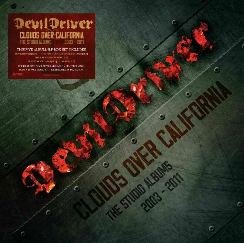 Devildriver - Clouds Over California : The Studio Albums 2003 – 2011 (9 LP) Devildriver