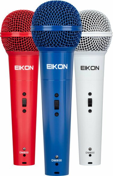 EIKON DM800COLORKIT Vokální dynamický mikrofon EIKON