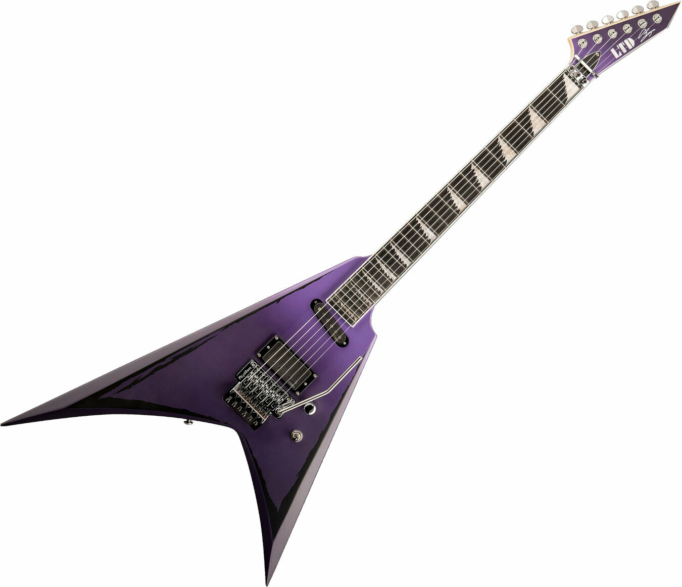 ESP LTD Alexi Ripped Sawtooth Purple Fade Satin ESP LTD