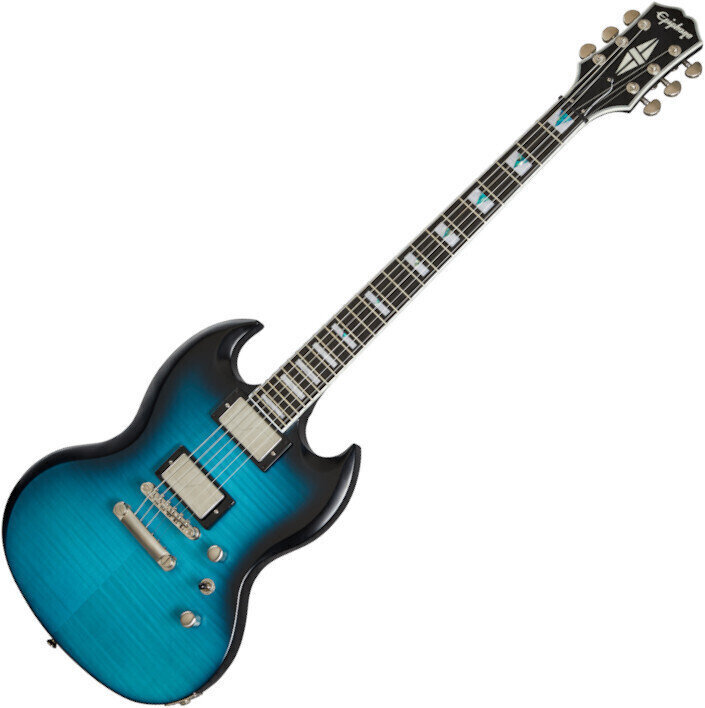 Epiphone SG Prophecy Blue Tiger Aged Gloss Epiphone