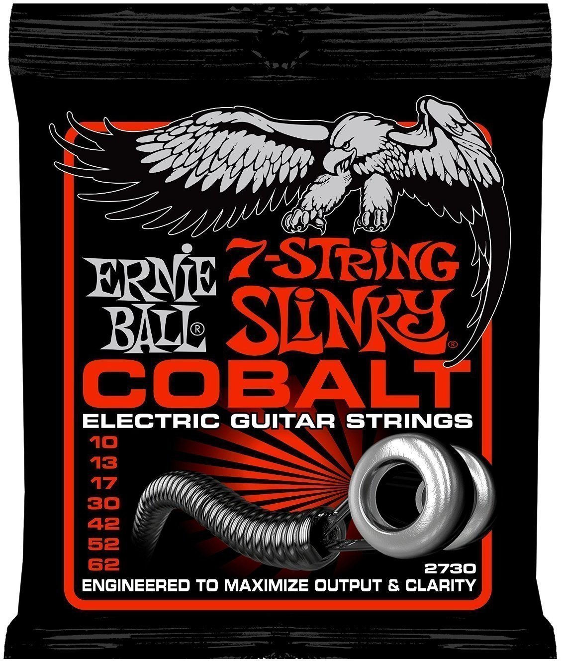 Ernie Ball 2730 Slinky Cobalt 7-String Ernie Ball