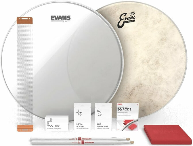 Evans Calftone Snare Tune Up Kit 14" Blána na buben Evans