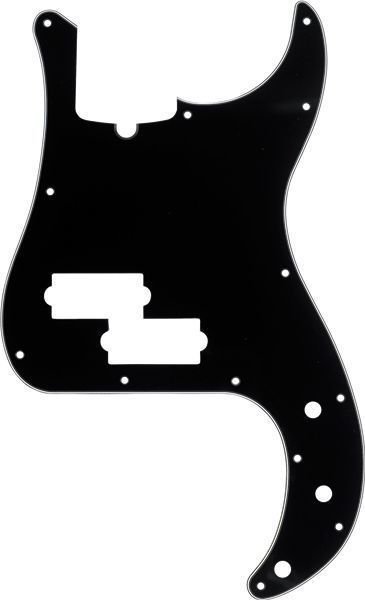 Fender 13-Hole Precision Bass Black Pickguard pro baskytaru Fender