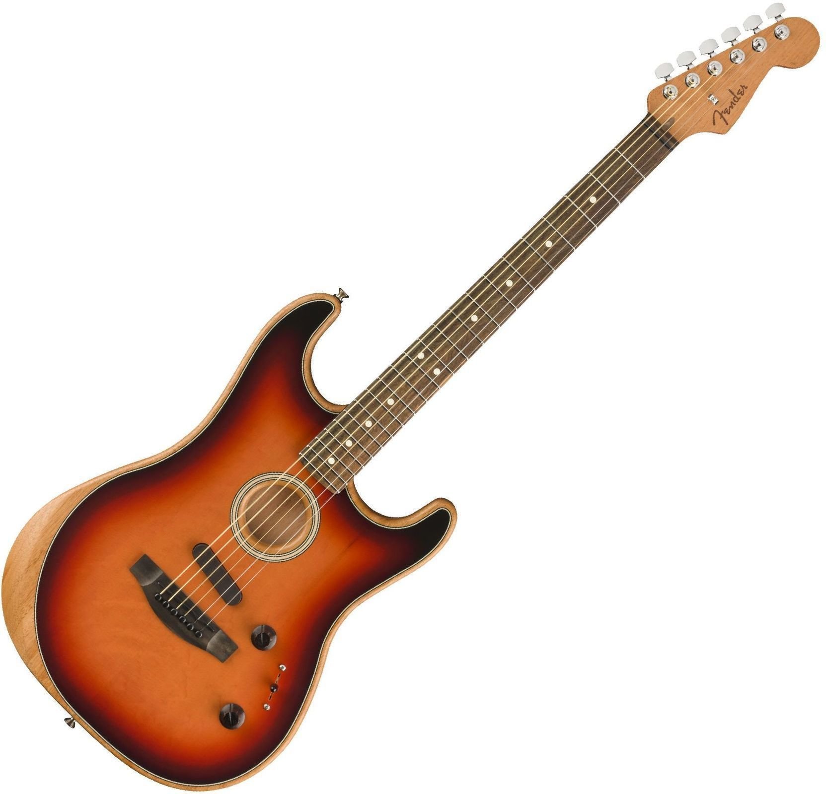 Fender American Acoustasonic Stratocaster 3-Tone Sunburst Fender