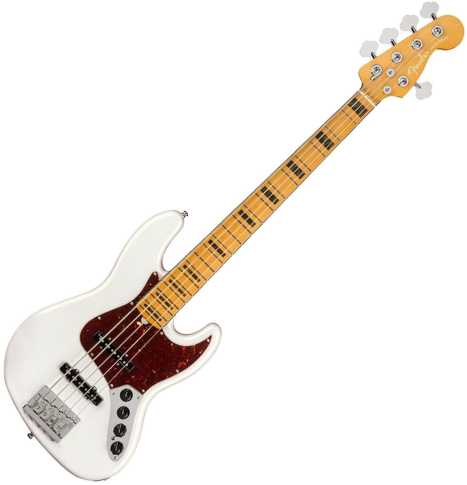 Fender American Ultra Jazz Bass V MN Arctic Pearl Fender
