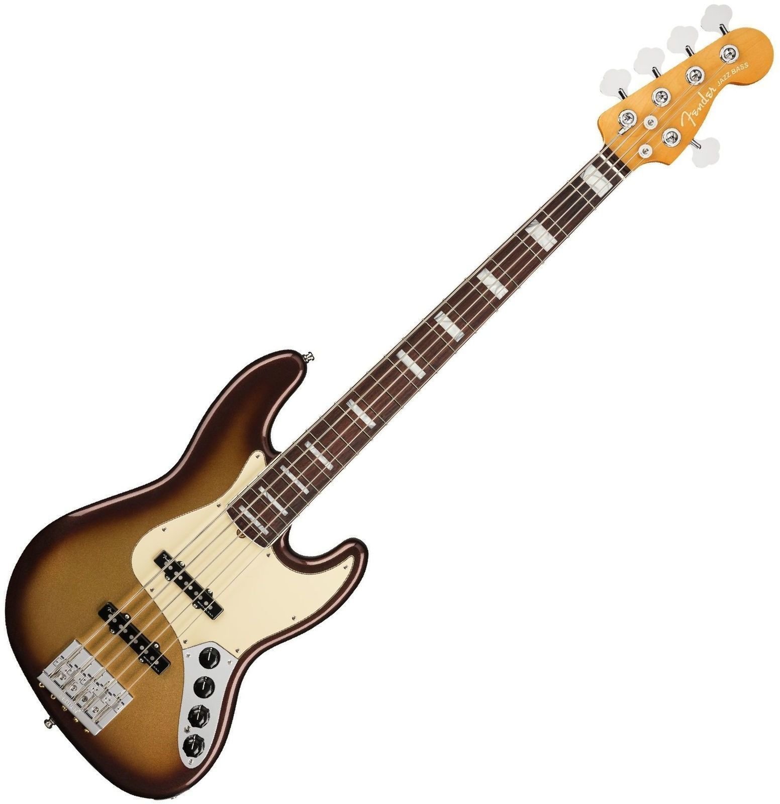 Fender American Ultra Jazz Bass V RW Mocha Burst Fender