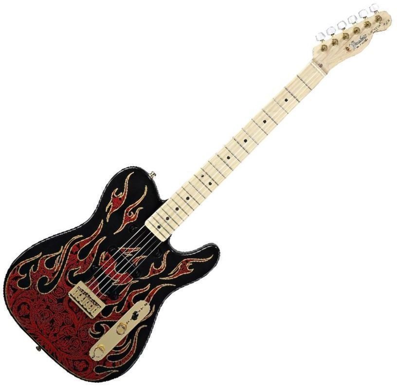 Fender James Burton Telecaster MN Red Paisley Flames Fender