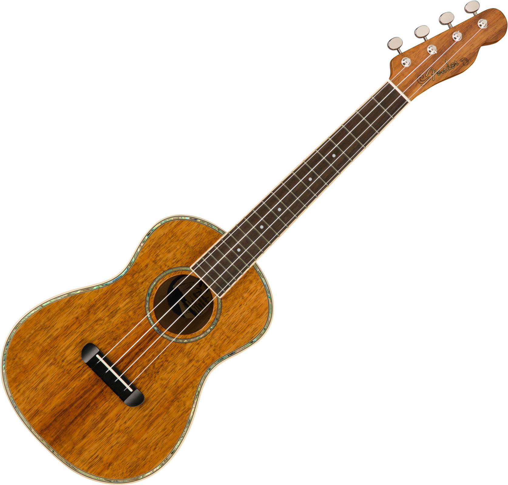 Fender Montecito Tenorové ukulele Natural Fender