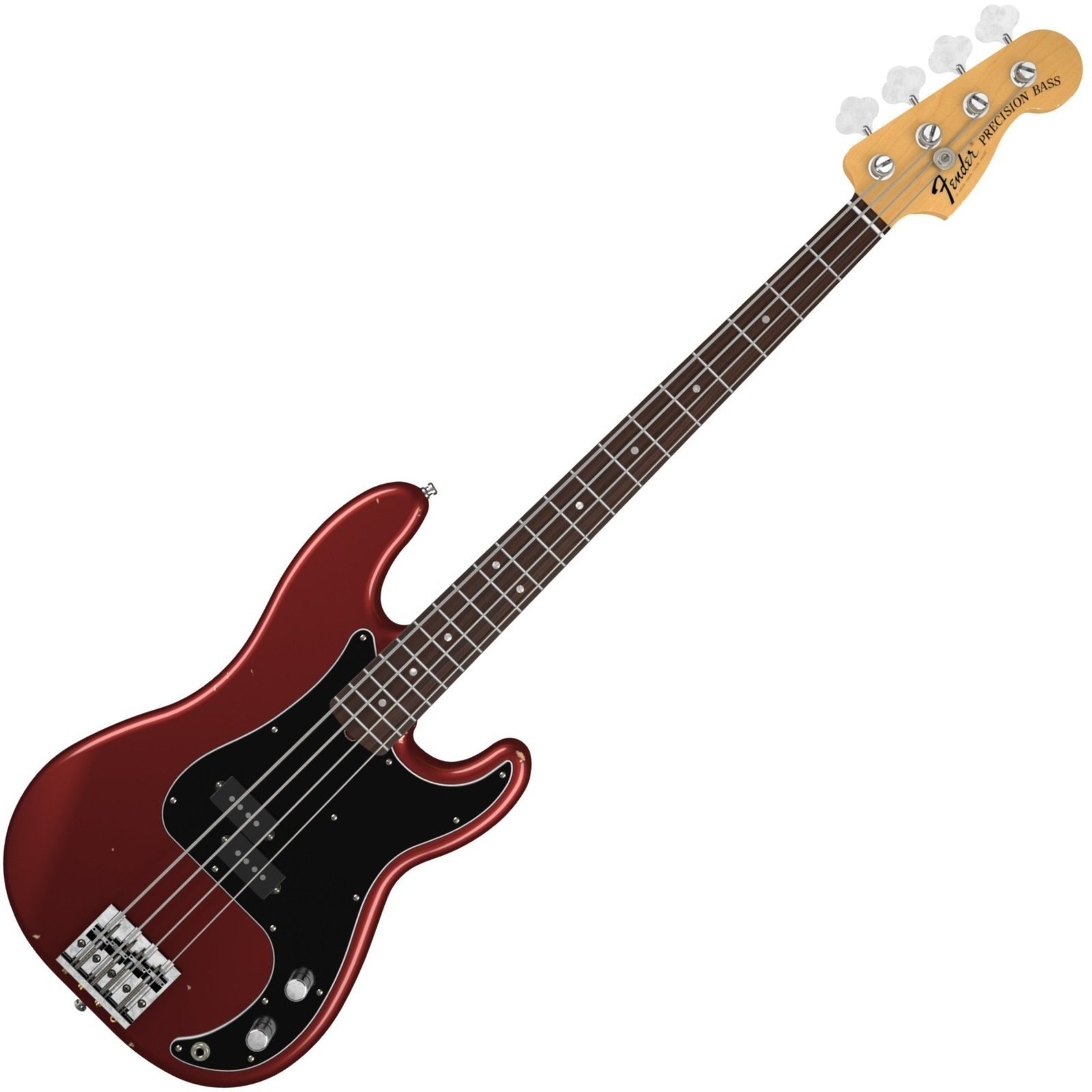 Fender Nate Mendel P Bass RW Candy Apple Red Fender