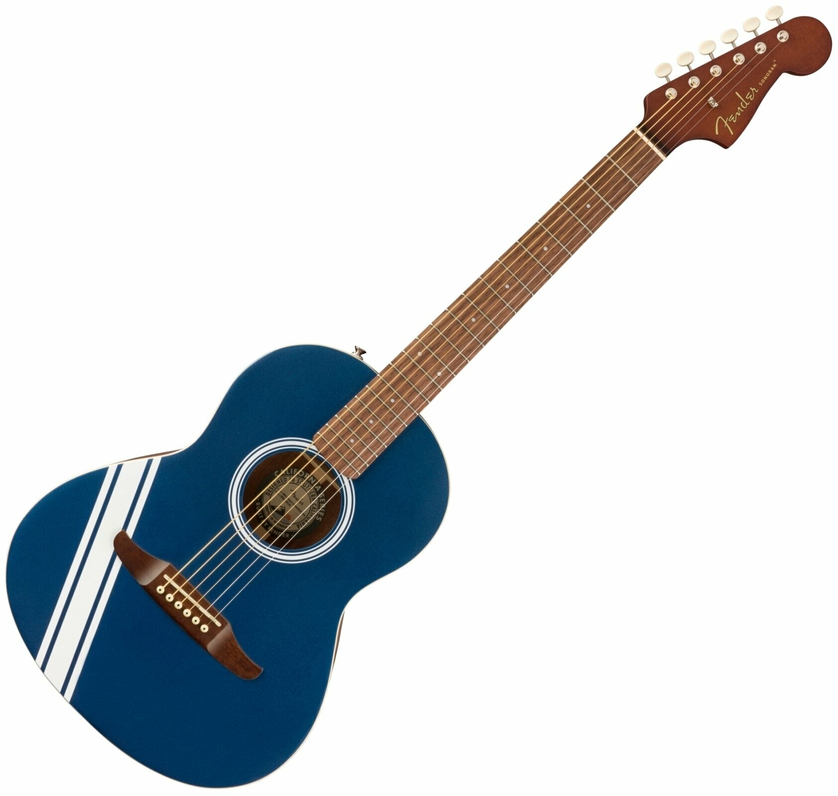 Fender Sonoran Mini Competition Stripe Lake Placid Blue Fender