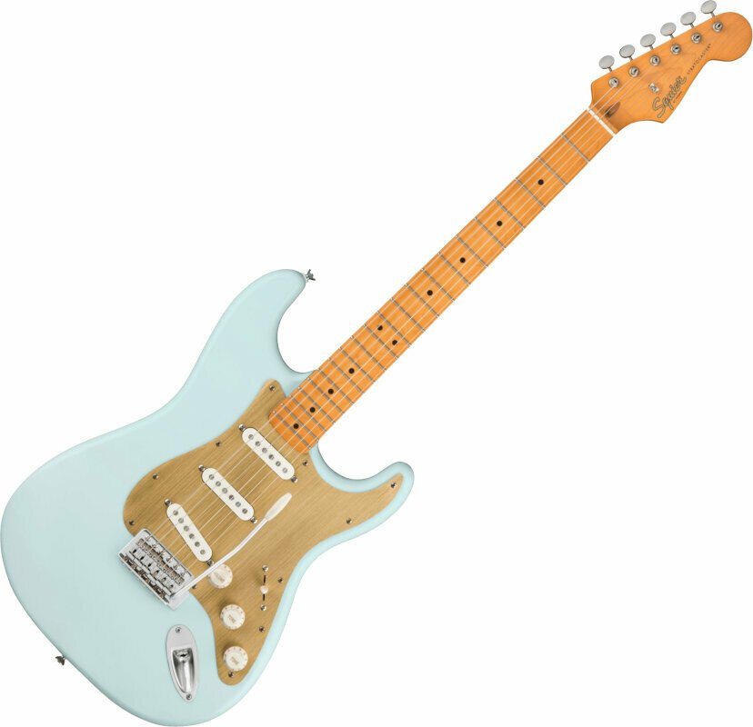 Fender Squier 40th Anniversary Stratocaster Vintage Edition MN Satin Sonic Blue Fender Squier