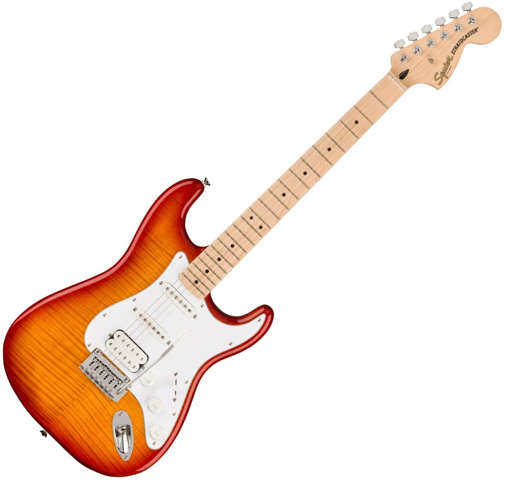 Fender Squier Affinity Series Stratocaster FMT Sienna Sunburst Fender Squier