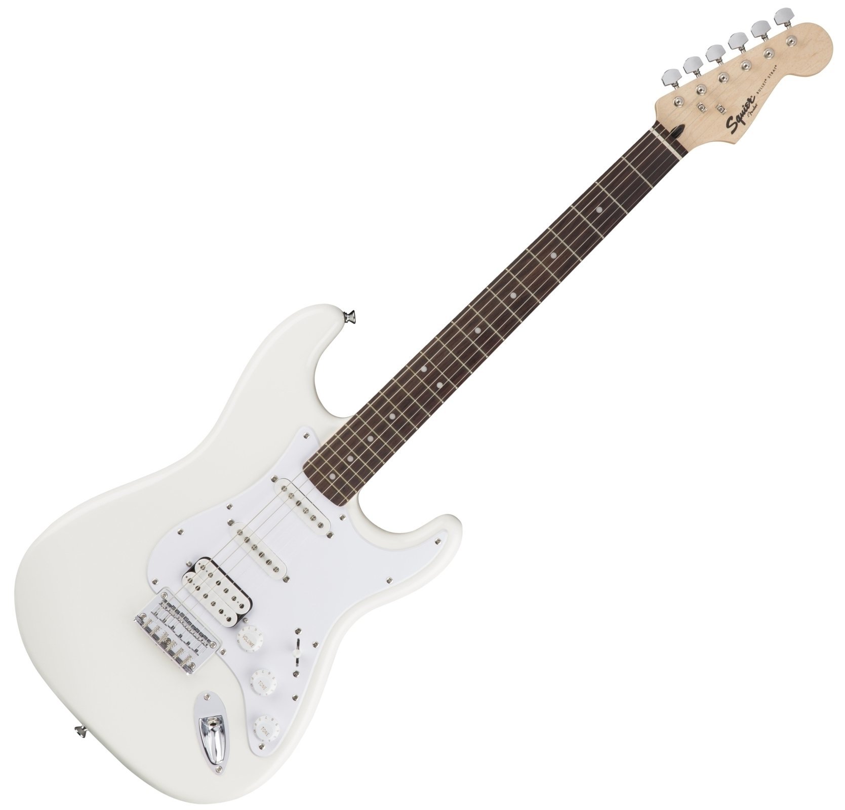 Fender Squier Bullet Stratocaster HSS HT IL Arctic White Fender Squier