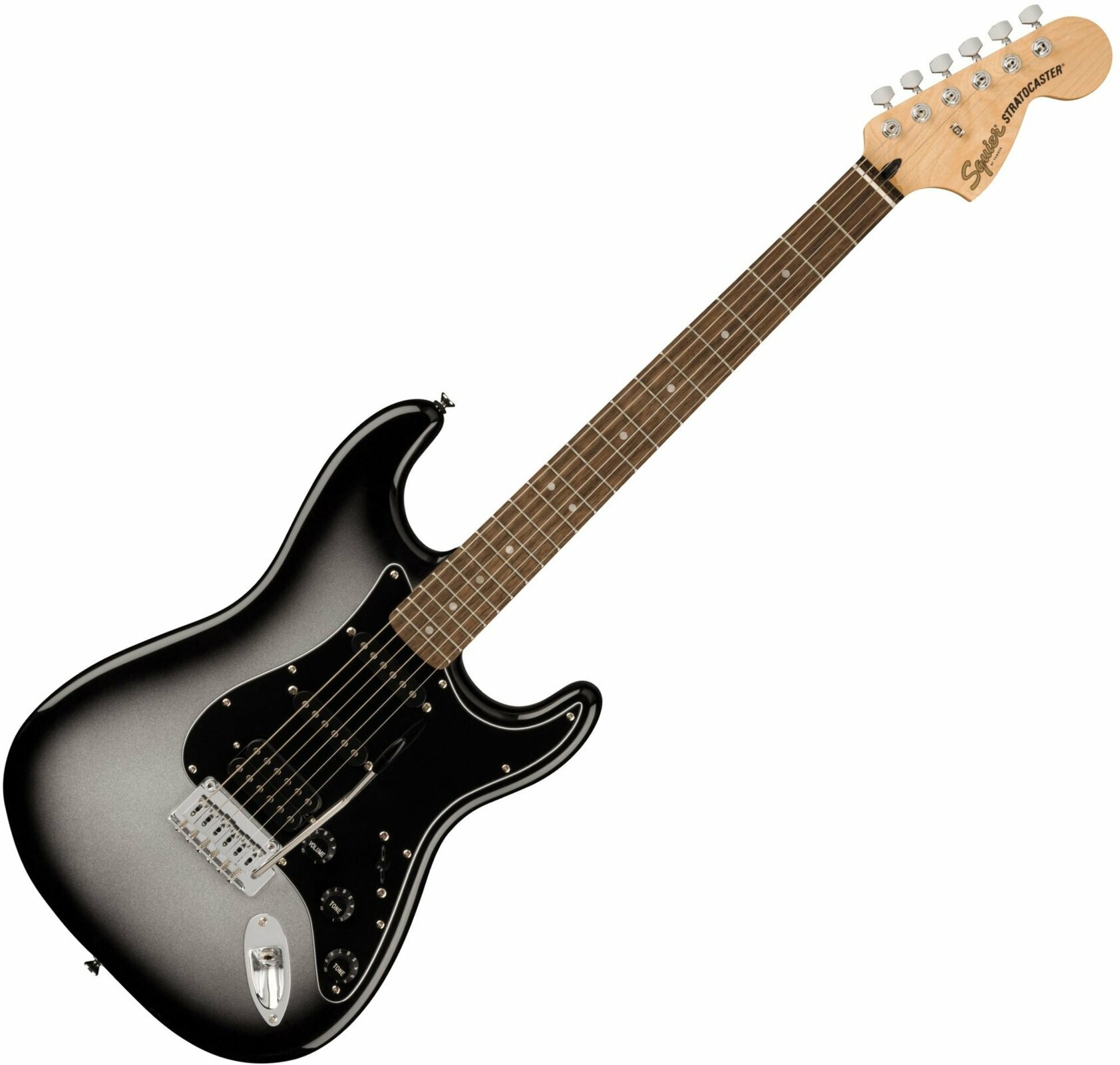 Fender Squier FSR Affinity Series Stratocaster HSS LRL Silverburst Fender Squier
