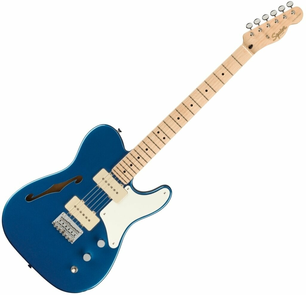 Fender Squier Paranormal Cabronita Telecaster Thinline Lake Placid Blue Fender Squier