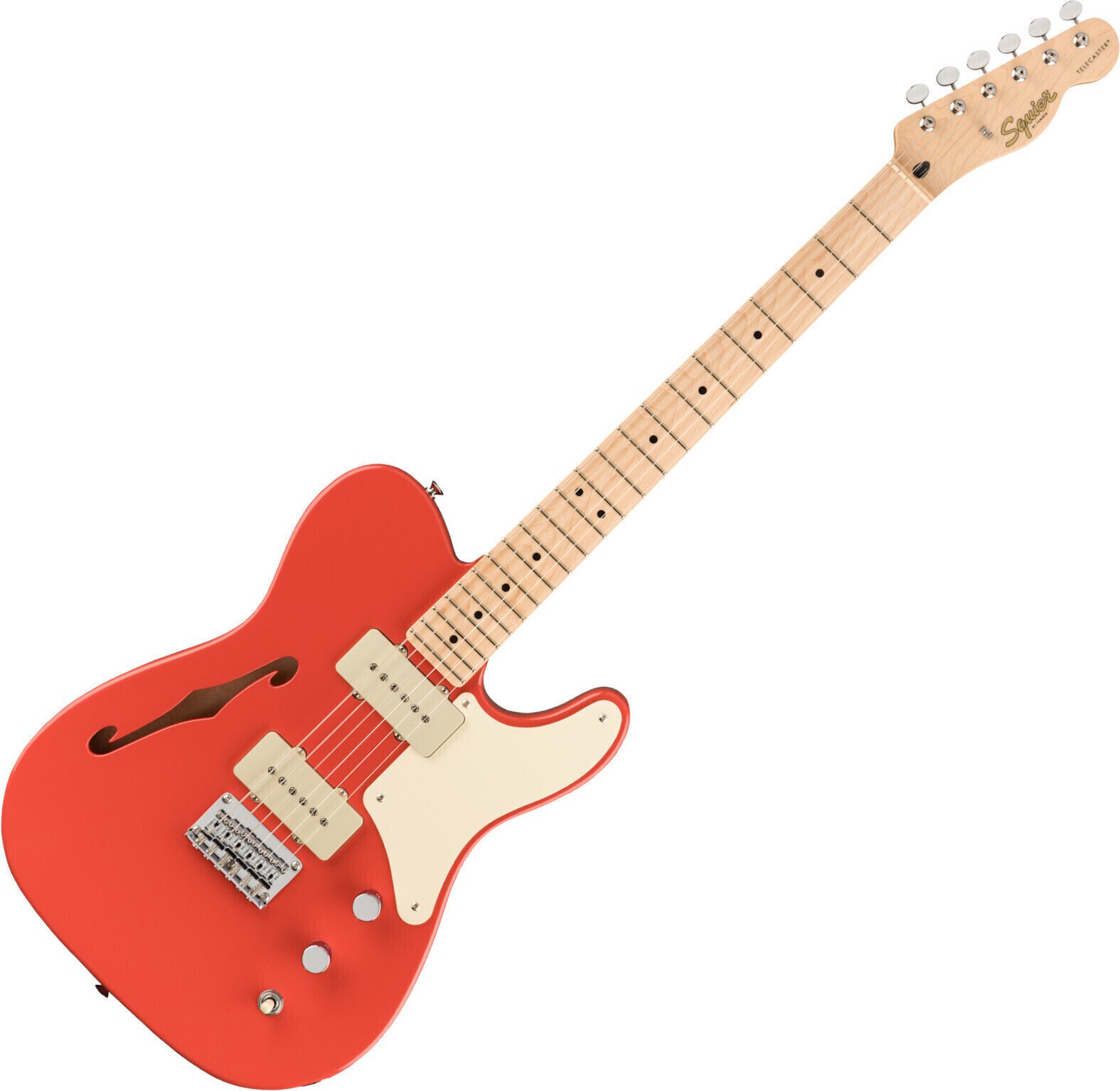 Fender Squier Paranormal Cabronita Telecaster Thinline MN Fiesta Red Fender Squier