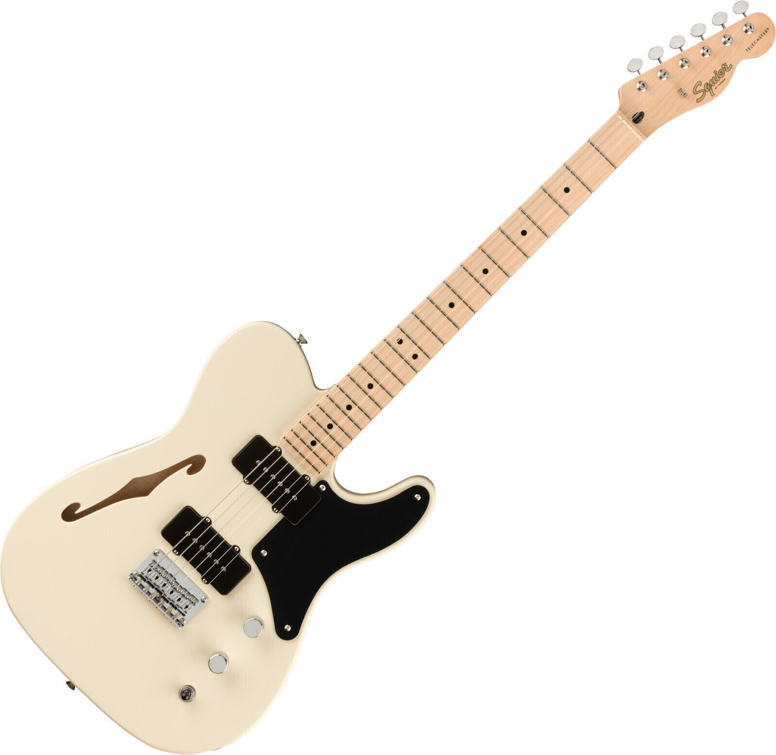 Fender Squier Paranormal Cabronita Telecaster Thinline MN Olympic White Fender Squier