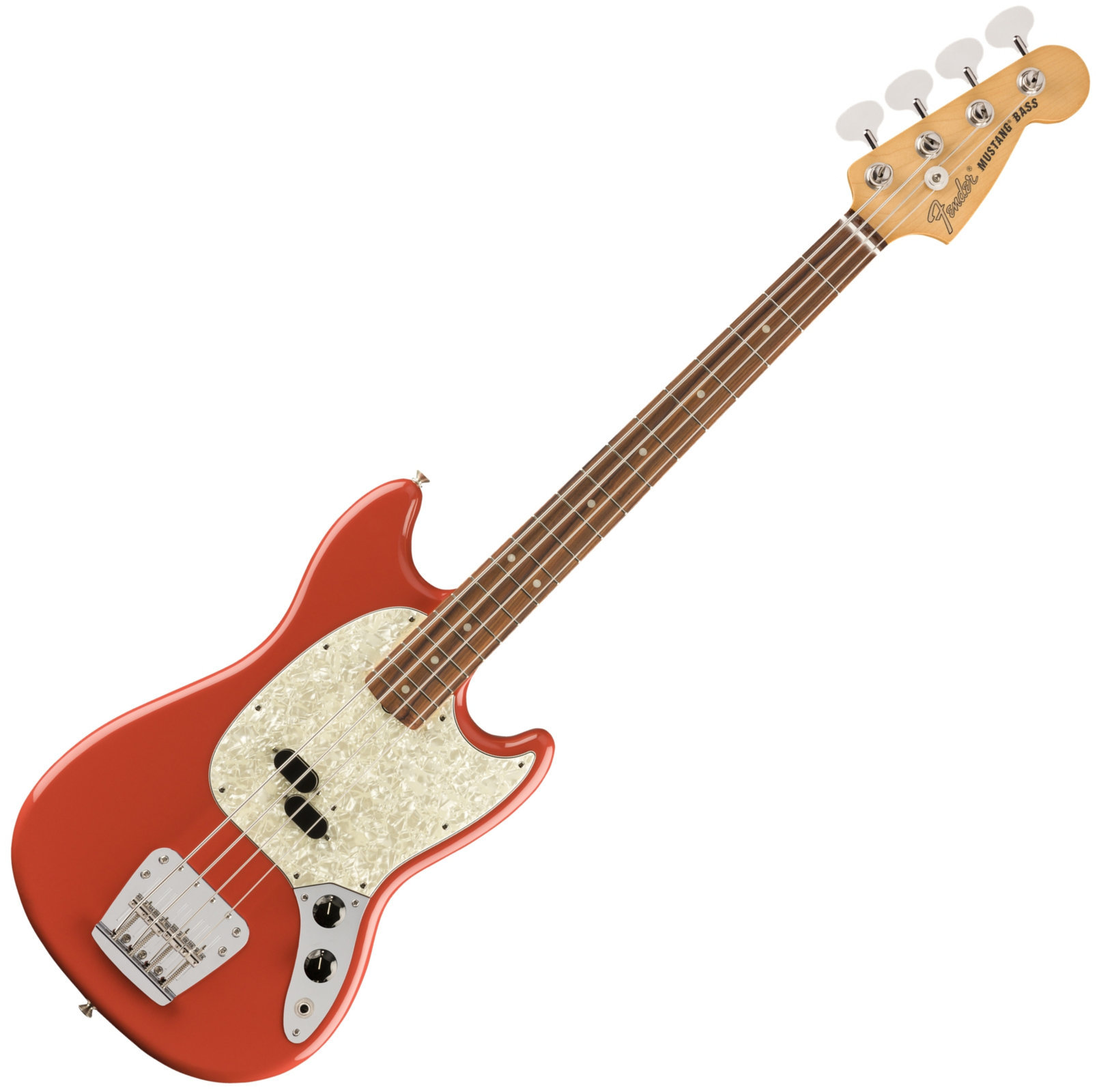 Fender Vintera 60s Mustang Bass PF Fiesta Red Fender