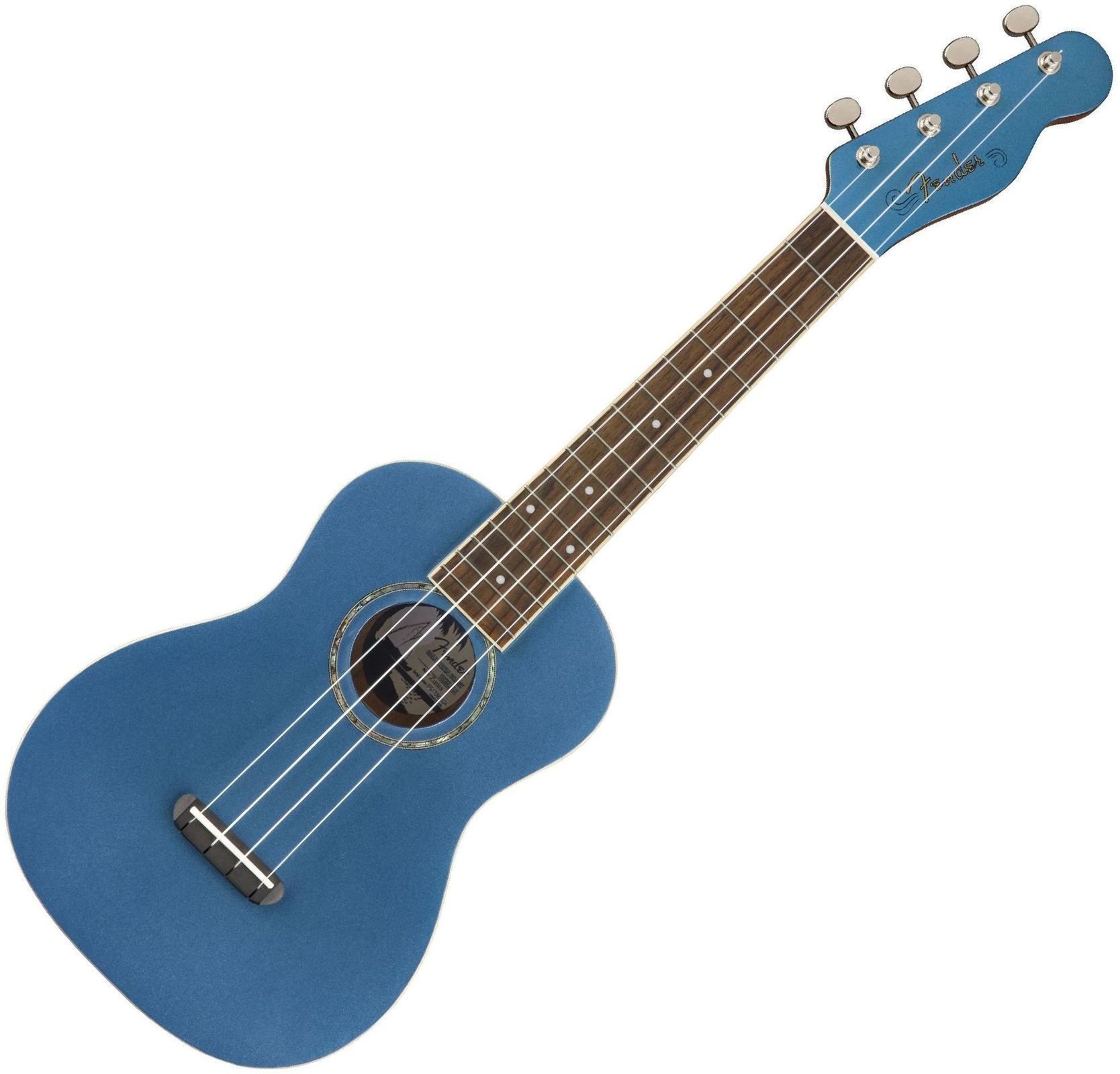 Fender Zuma Classic WN Koncertní ukulele Lake Placid Blue Fender
