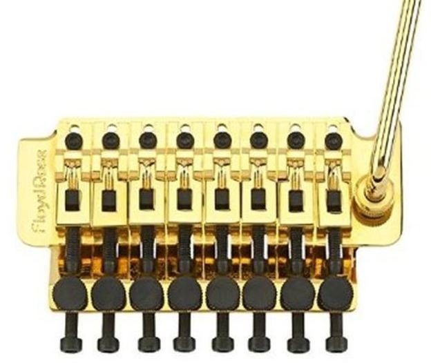 Floyd Rose 8-String Tremolo System Gold Floyd Rose
