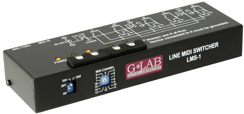 G-Lab Line MIDI Switcher LMS-1 G-Lab