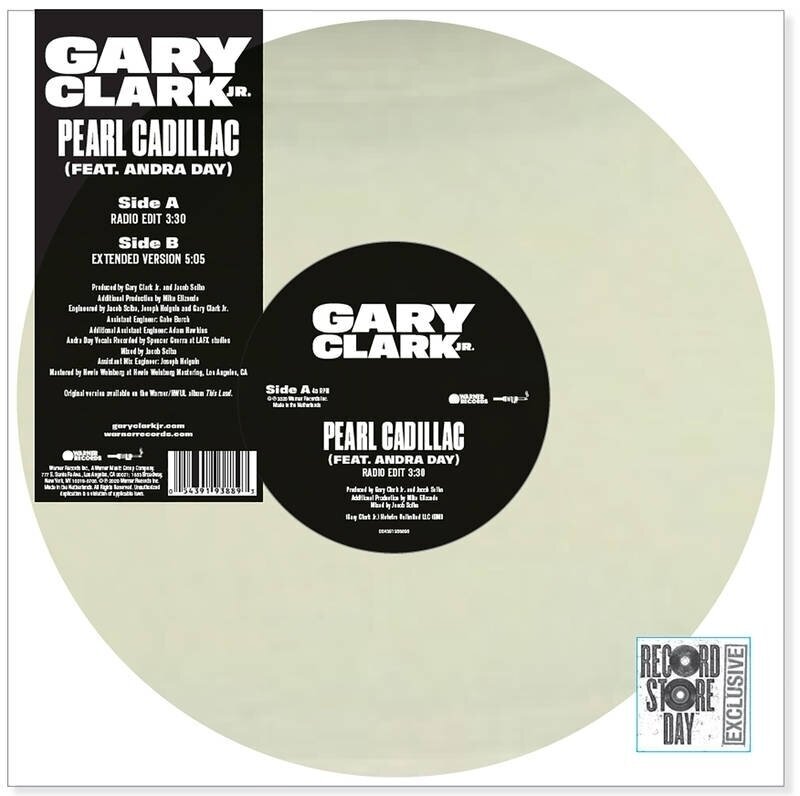 Gary Clark Jr. - Pearl Cadillac (RSD) (White Vinyl Single) (LP) Gary Clark Jr.