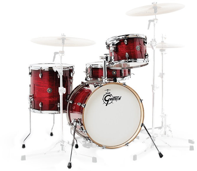 Gretsch Drums CT1-J484 Catalina Club Gloss-Crimson Burst Gretsch Drums