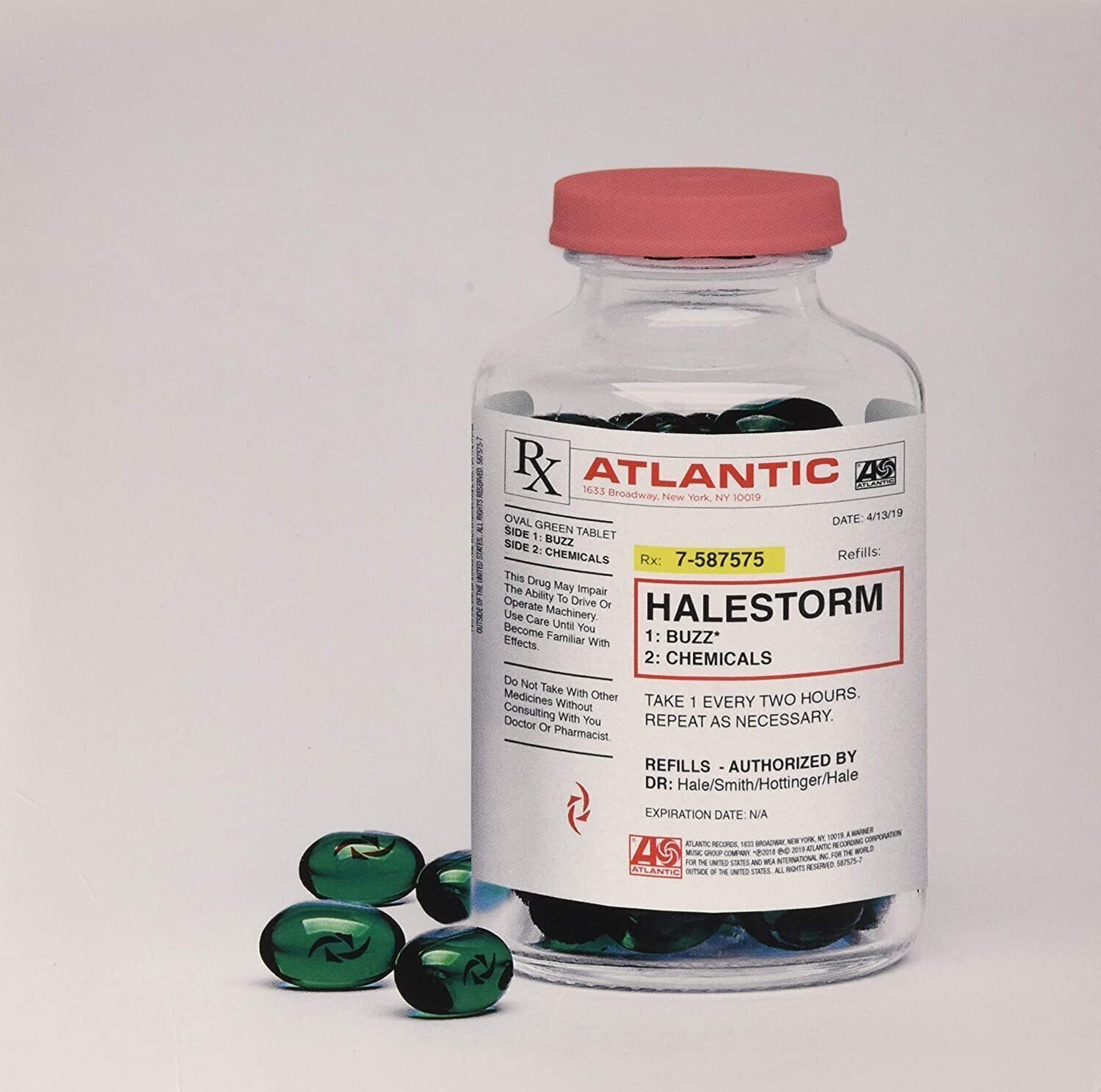 Halestorm - RSD - Buzz / Chemicals (7" Vinyl) Halestorm