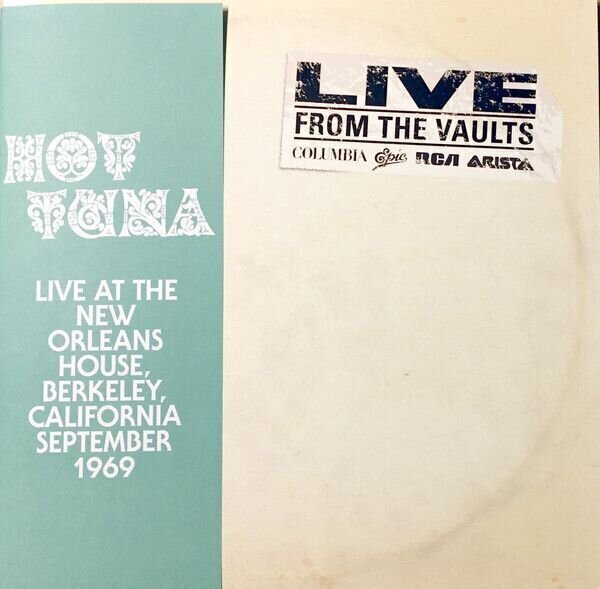 Hot Tuna - Live At The New Orleans House (2 LP) Hot Tuna