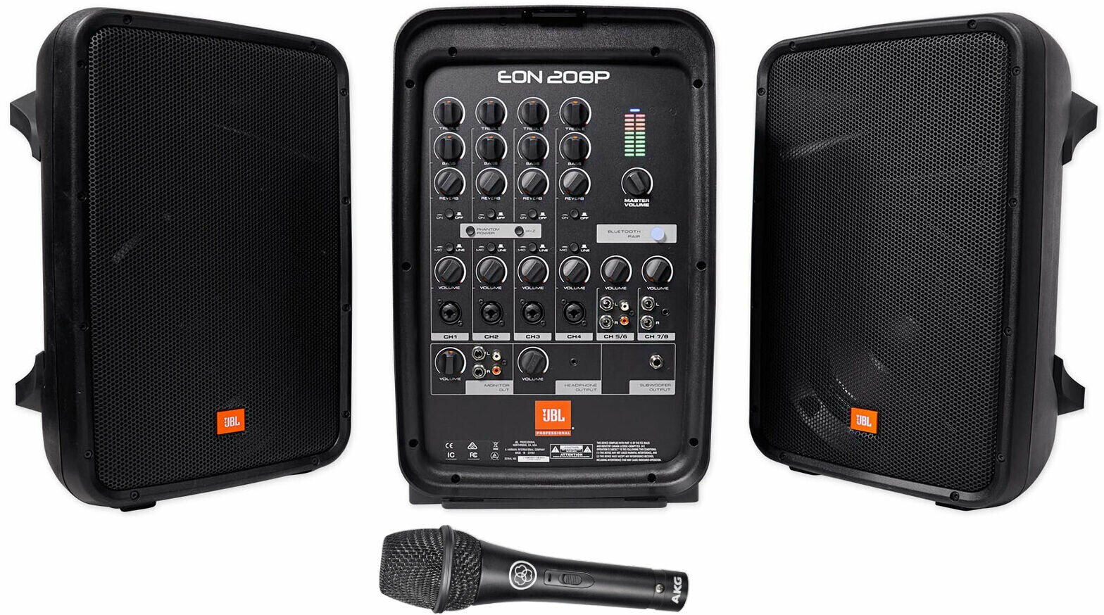 JBL EON208P Přenosný ozvučovací PA systém JBL