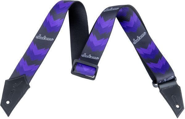 Jackson Strap Double V Black/Purple Jackson