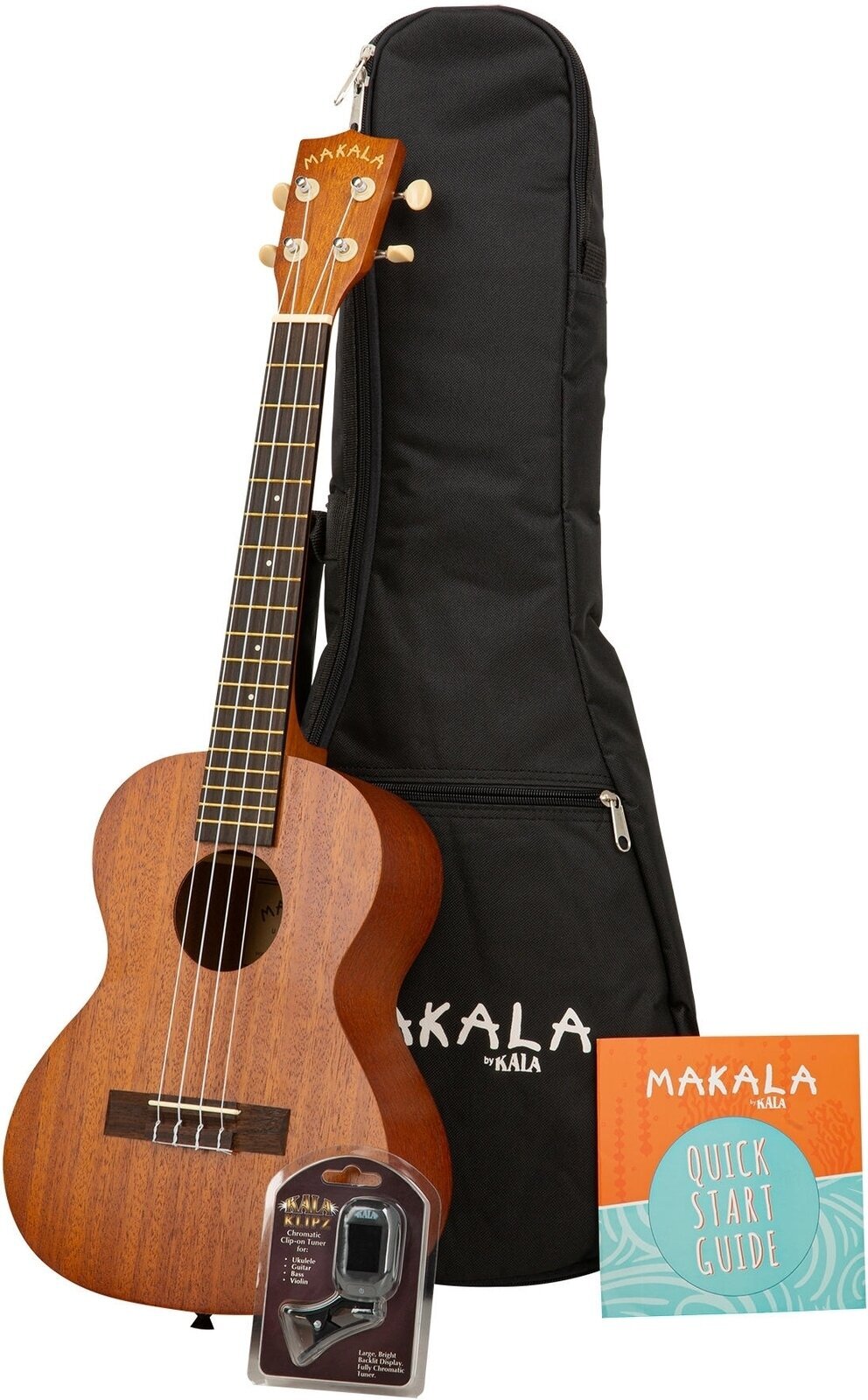 Kala KA-MK-T-PACK-RW Tenorové ukulele Natural Kala